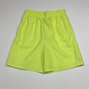 Nike Kids Bright Lime Athletic Shorts Brand New With Tags!